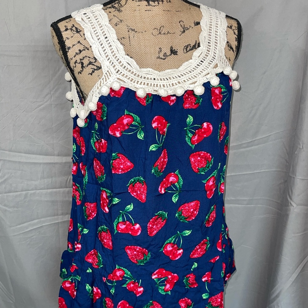 Strawberry tank top